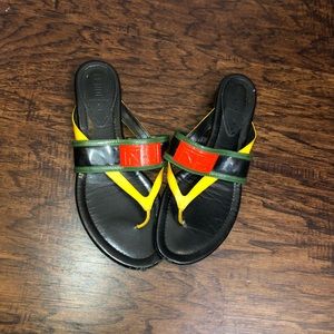 Vintage fendi slides